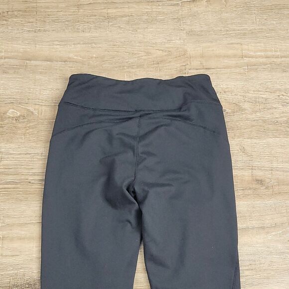 Climate Rights Athletic Legging Pants ~ Sz S ~ Black ~ 28" Inseam ~ Key Pocket - Picture 6 of 7